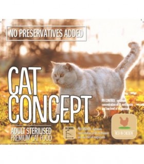 CAT CONCEPT DRY STERILISED 400 G