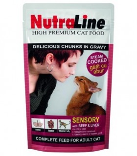 NUTRALINE CAT PLIC SENSORY VITA/FICAT 100 G