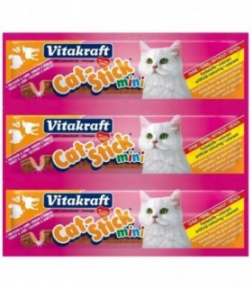 VITAKRAFT BATON PISICA MINI CURCAN/MIEL 3 BUC