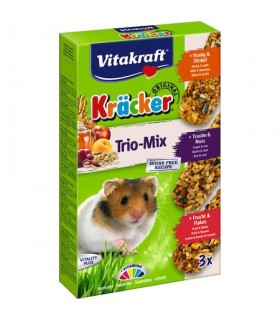 VITAKRAFT BATON HAMSTERI TRIO MIX MIERE/NUCI/FRUCTE 3 BUC