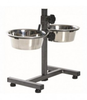 PET EXPERT SUPORT REGLABIL+2 CASTROANE INOX 1.75 L