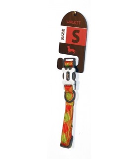 WALKIT ZGARDA CAINE TUBULAR MULTICOLOR S 1.6 X 25-35 CM ORANGE