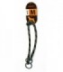 WALKIT ZGARDA CAINE ROUND ROPE M 0.8 X 35-40 CM NEGRU/VERDE