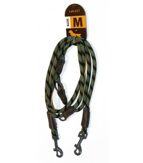 WALKIT LESA CAINE ROUND ROPE M 0.8 X 200 CM NEGRU/VERDE