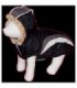 PET EXPERT HAINA CAINE STRIPED HOODIE BLACK L 36 CM X1525