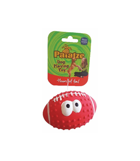 PAIATZE DOG RED SMILE FACE LATEX 0025/ 2374