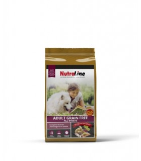 NUTRALINE DOG ADULT GRAIN FREE 3 KG